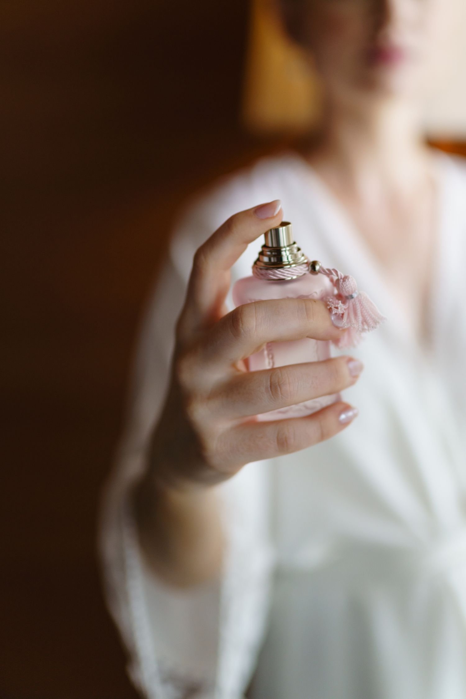 Couple with city skyline