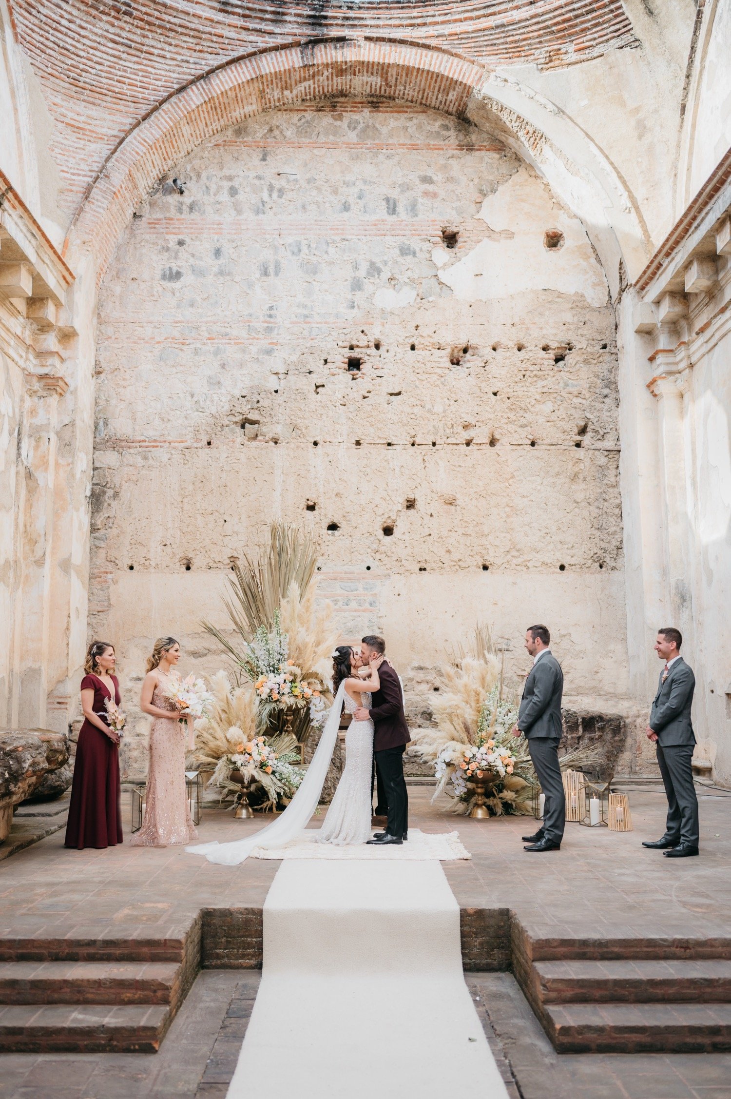 Wedding party lineup