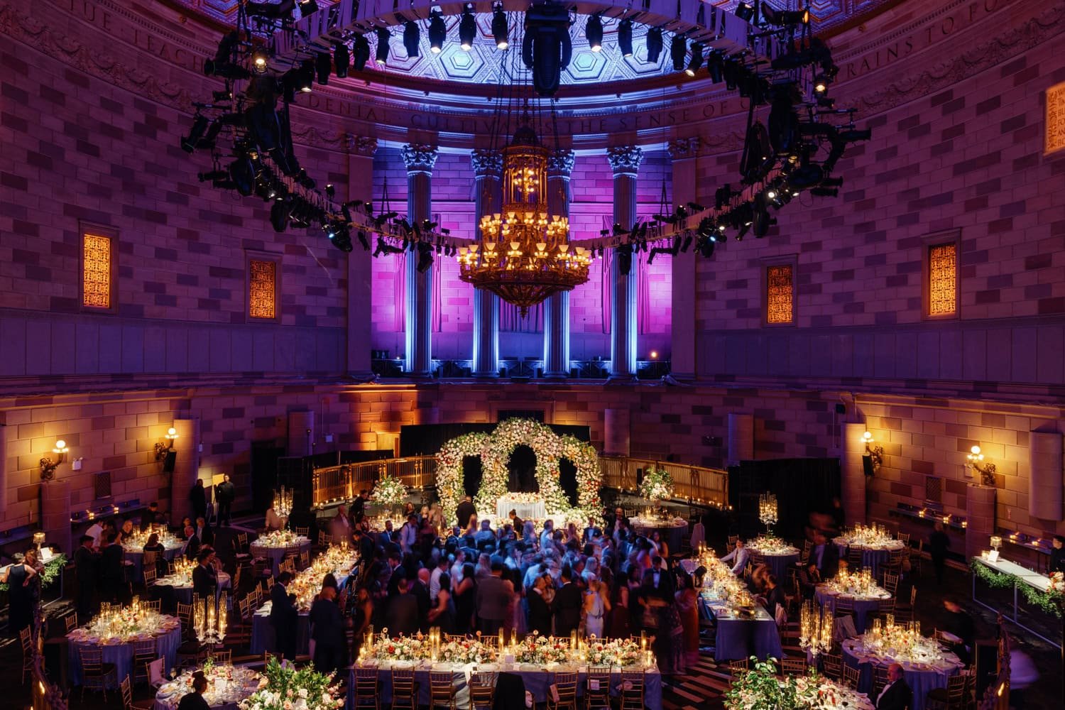 New York wedding venue landscape with elegant scenic setting