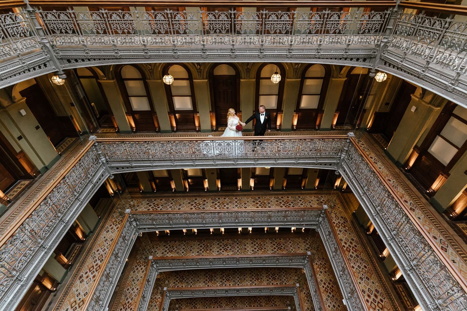 Candid New York wedding portrait captured in documentary style